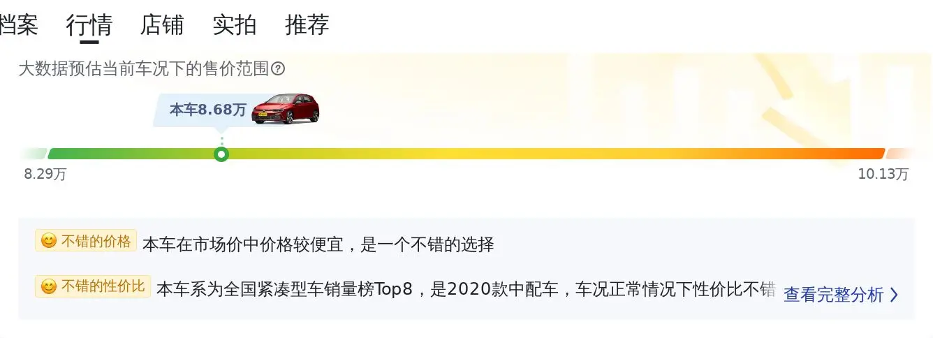8.68万可拿下 2020款大众高尔夫,1次过户值不值?